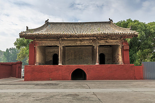 山西洪洞广胜寺,下寺,元代戏台