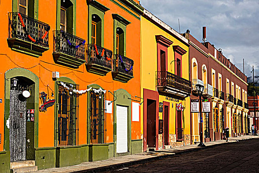 街景,瓦哈卡,墨西哥