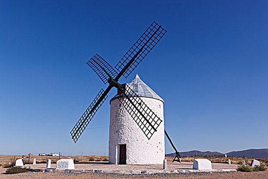 风车,托莱多省,拉曼查,西班牙