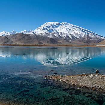 新疆帕米尔高原上的明珠慕士塔格峰