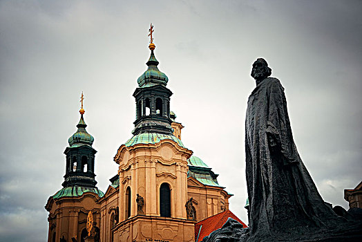 古建筑,老城广场,布拉格,捷克共和国
