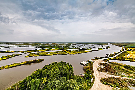 黑龙江省雁窝岛湿地自然景观