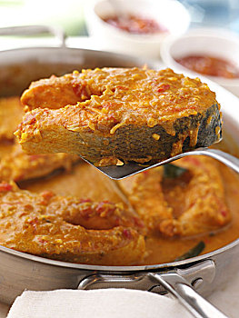 斯里兰卡,鱼肉咖喱