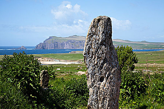 石头,纪念建筑,凯瑞郡,爱尔兰