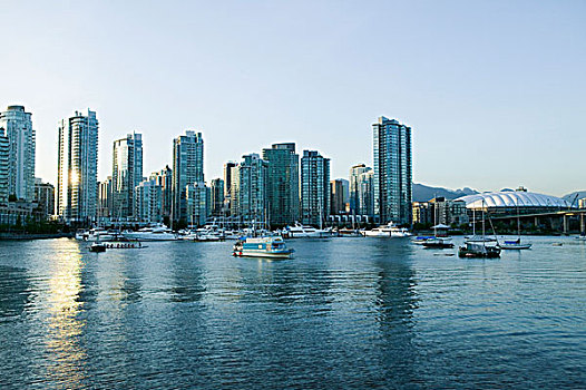 温哥华,不列颠哥伦比亚省,加拿大,福尔斯湾,北方,景色