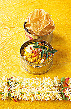 印度饮食,扁豆,花