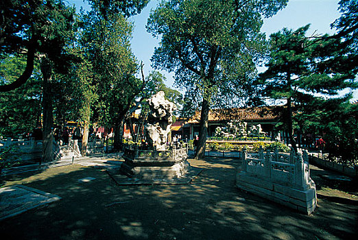 北京故宫博物院御花园