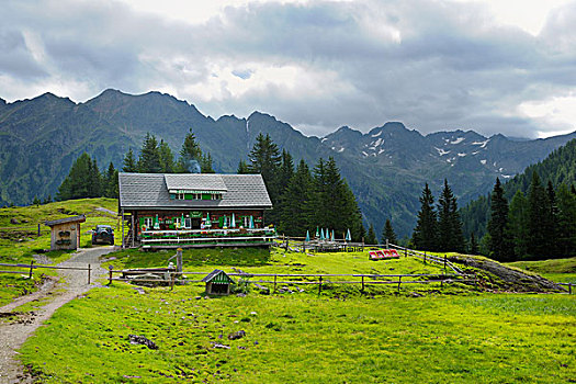 山,住宿,陶安,山峦,施蒂里亚,奥地利,欧洲