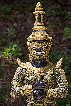 寺院,苏梅岛,南,泰国