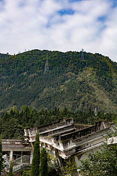 汶川地震遗址