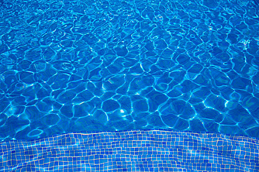 蓝色,砖瓦,游泳池,水,纹理,背景