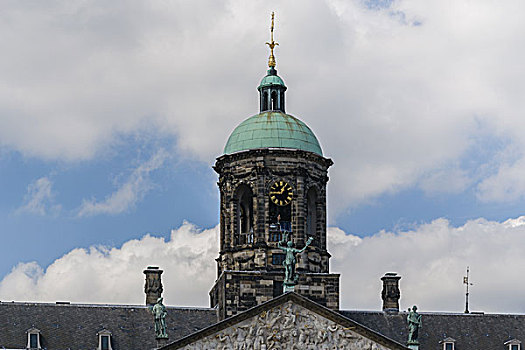 特写,大教堂,阿姆斯特丹,荷兰