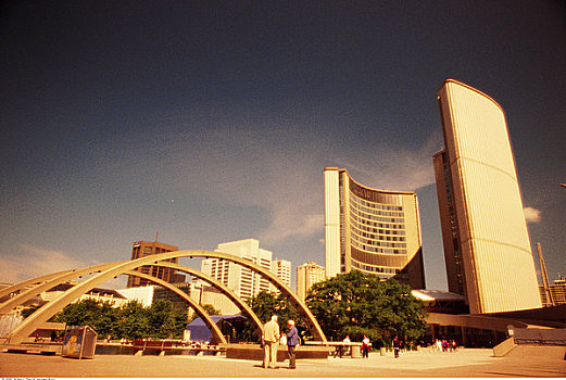 市政厅,多伦多,安大略省,加拿大