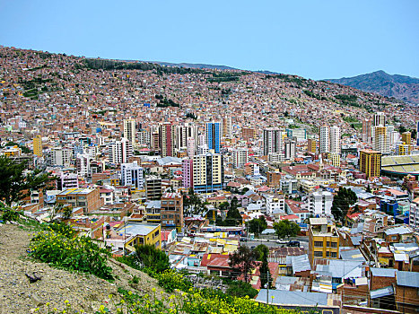 首都,玻利维亚,风景,郊区