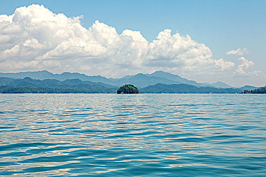 中国杭州千岛湖风景