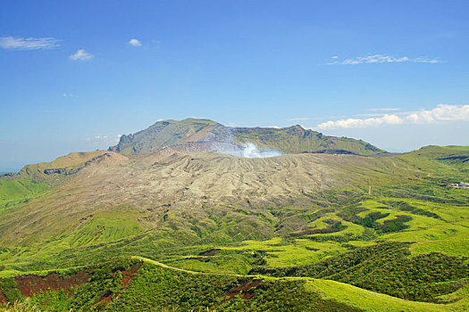 火山口,熊本,日本