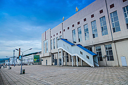 黑龙江省伊春市火车站景观