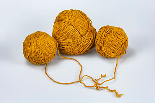 黄色,纺织物,羊毛,编织,物品