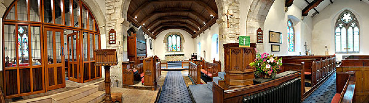 教堂建筑,诺森伯兰郡,英格兰