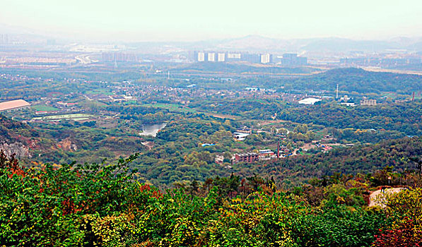 秋季赏枫胜地,南京栖霞山