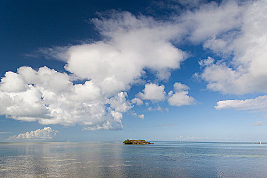 美国,佛罗里达,佛罗里达礁岛群,马拉松,风景,海湾地区,墨西哥