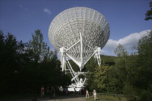 射电望远镜,坏,莱茵兰普法尔茨州,德国,欧洲