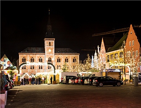 传统,德国人,圣诞市场