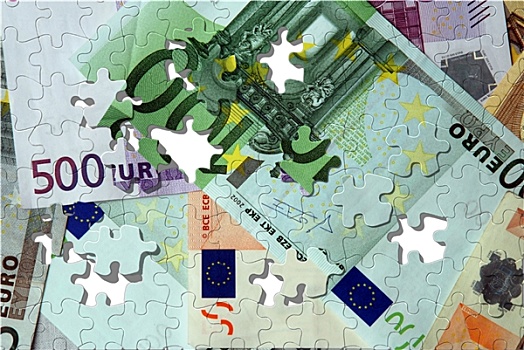 欧元,货币,谜题