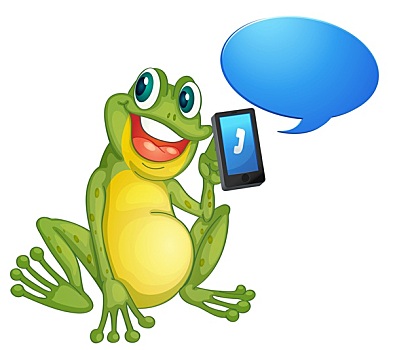 青蛙,手机