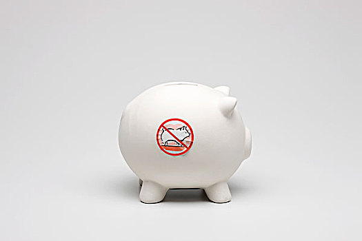 猪,感冒,概念,存钱罐,象征
