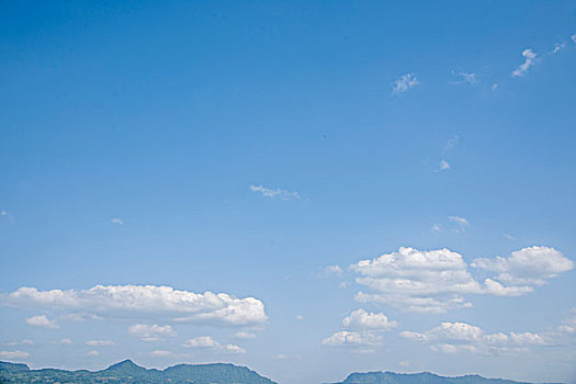 重庆巴南区猫山茶场上空的云