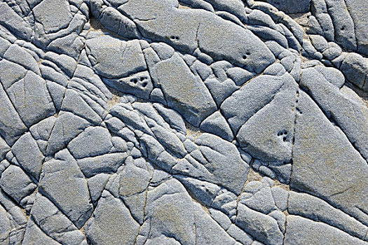 石头,裂缝,纳诺塔利克,峡湾,格陵兰