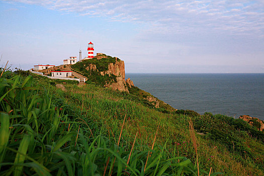 灯塔,目标,航标,红色,海岛,山