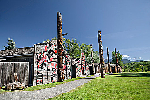 历史,乡村,博物馆,不列颠哥伦比亚省,加拿大