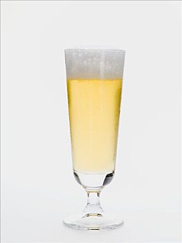 玻璃杯,窖藏啤酒