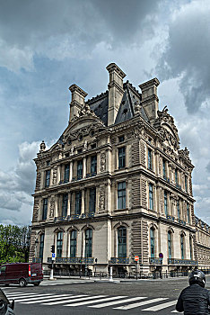 法国巴黎卢浮宫南翼花神楼
