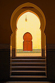 陵墓,梅克内斯,摩洛哥,非洲