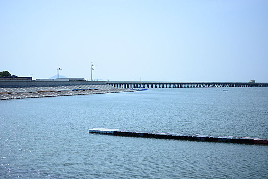 大海,海岸线,蓝色海洋,城市海滩,夏日