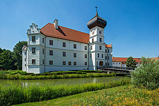城堡,洪恩卡玛,上巴伐利亚,巴伐利亚,德国,欧洲