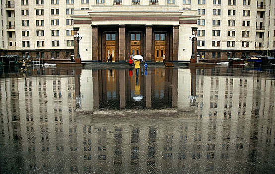 莫斯科大学主楼广场