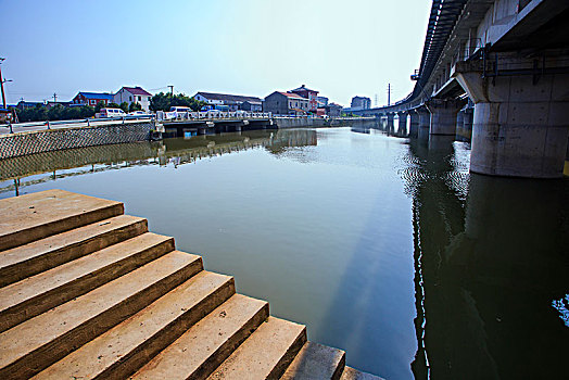 沿山干河,护岸,大桥