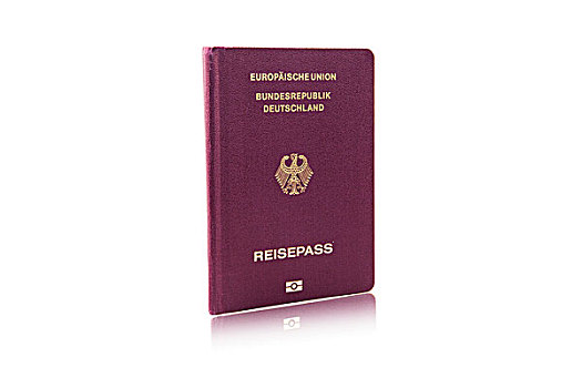 护照,欧洲,联合,联邦,共和国,德国