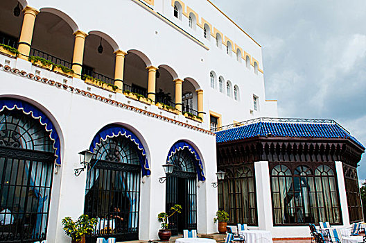 酒店,丹吉尔,摩洛哥,北非