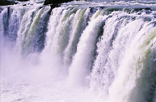 神灵瀑布,瀑布,冰岛,大西洋