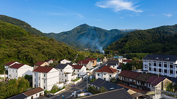 新农村建设浙江上虞青山村