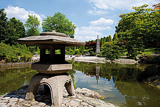 日式庭园,北莱茵-威斯特伐利亚,德国,欧洲