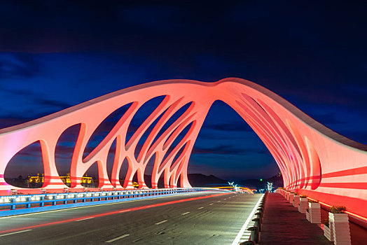 青岛城市风光网红桥