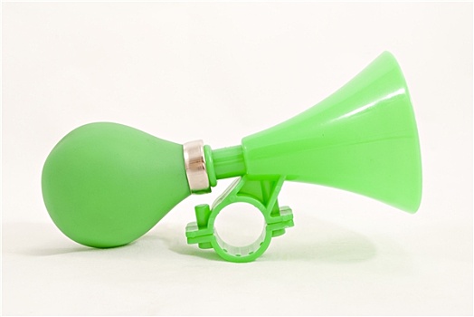 绿色,塑料制品,喇叭