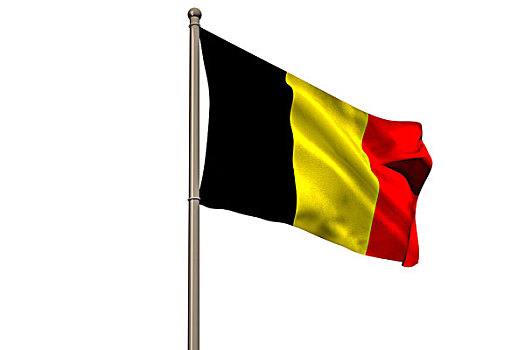 电脑合成,比利时,国旗