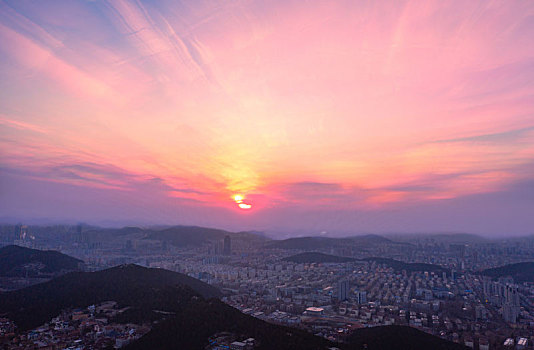 油彩天空